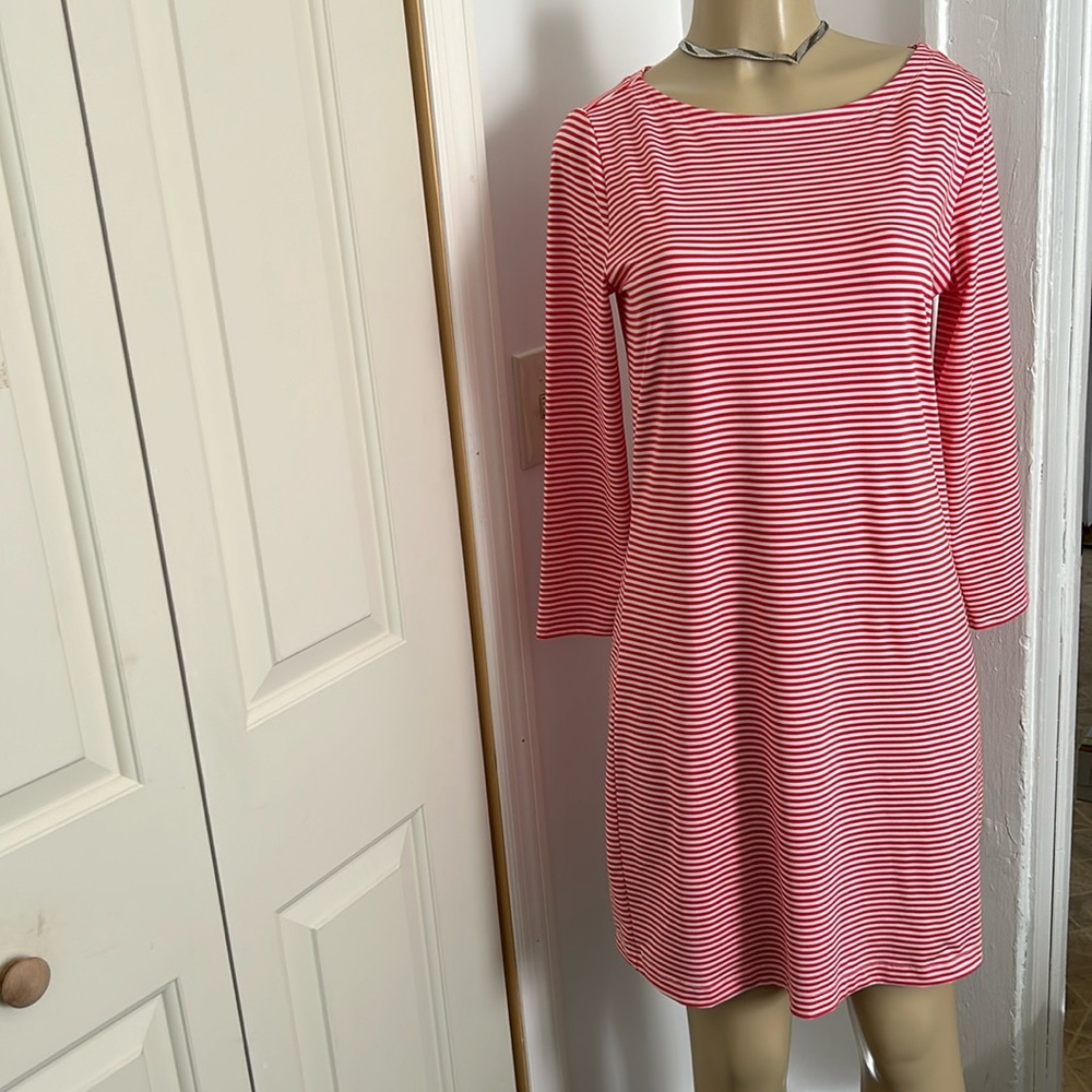 VINEYARD VINES  SANKATY STRIPPED DRESS